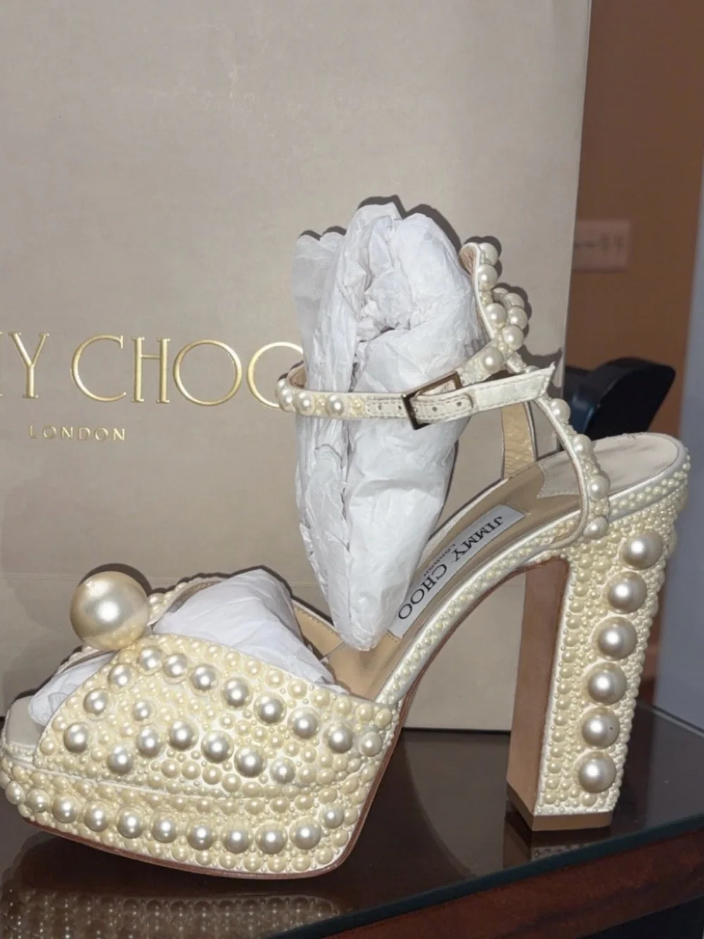 Jimmy Choo Sacaria Platform